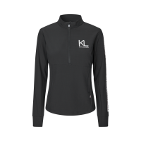 Kingsland KLNessa Damen Fleece-Anorak Schwarz