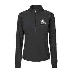 Kingsland KLNessa Damen Fleece-Anorak Schwarz Kingsland KLNessa Damen Fleece-Anorak Schwarz