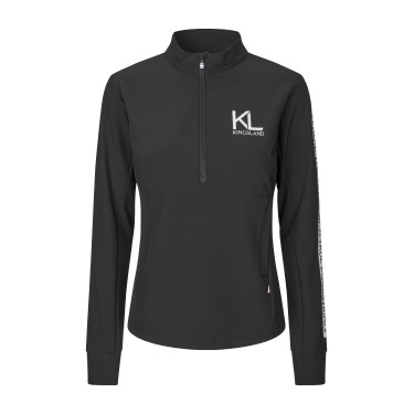 Kingsland KLNessa Damen Fleece-Anorak Schwarz Kingsland KLNessa Damen Fleece-Anorak Schwarz