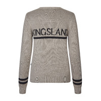 Gestrickter Pullover Kingsland KLNancy Damen Beige meliert