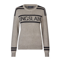 Gestrickter Pullover Kingsland KLNancy Damen Beige meliert