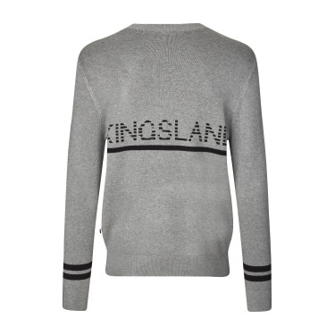 Strickpullover Kingsland KLNolan Herren Mittelgrau meliert Strickpullover Kingsland KLNolan Herren Mittelgrau meliert
