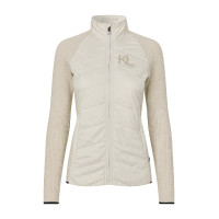 Kingsland KLNaya Hybrid-Reitjacke Damen Beiger Regentag