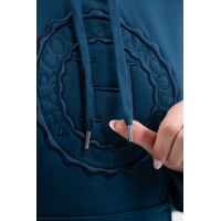 Hoodie Harcour Samy Elektrisches Blau Hoodie Harcour Samy Elektrisches Blau
