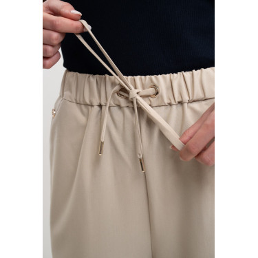 Damenhose Paisley Harcour Leinen Beige