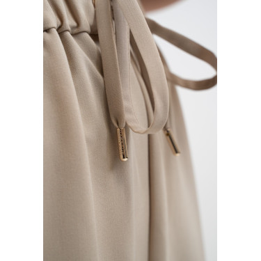 Damenhose Paisley Harcour Leinen Beige