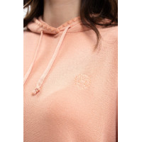 Damen-Kapuzenpullover Plume Harcour Aprikose Orange
