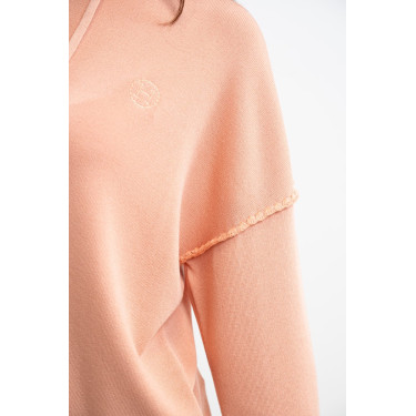 Damen-Kapuzenpullover Plume Harcour Aprikose Orange