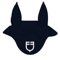 Technische Stoff-Fliegenhaube mit Equestro-Logo Fuchsia / Schwarz Rosa