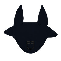 Technische Stoff-Fliegenhaube mit Equestro-Logo Marine / Schwarz Blau