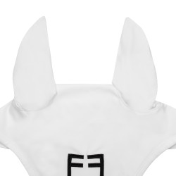 Fliegenhaube aus technischem Gewebe White Line Edition Equestro Weiß Wei&szlig;