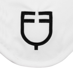 Fliegenhaube aus technischem Gewebe White Line Edition Equestro Weiß Wei&szlig;