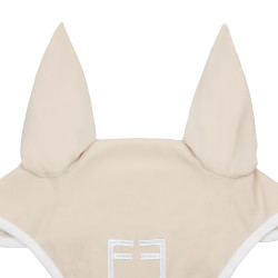 Fliegenhaube aus technischem Gewebe White Line Edition Equestro Beige Fliegenhaube aus technischem Gewebe White Line Edition Equestro Beige