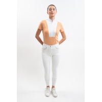 Turnierpoloshirt Harcour Paris Damen Aprikose Orange