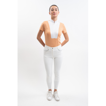 Turnierpoloshirt Harcour Paris Damen Aprikose Orange Turnierpoloshirt Harcour Paris Damen Aprikose Orange