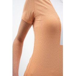 Turnierpoloshirt Harcour Paris Damen Aprikose Orange Turnierpoloshirt Harcour Paris Damen Aprikose Orange
