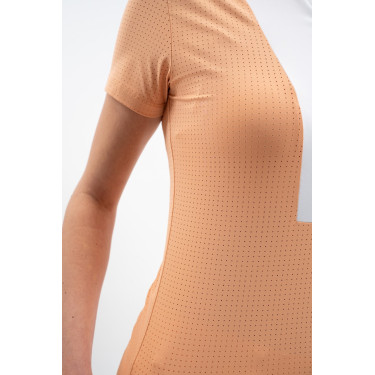 Turnierpoloshirt Harcour Paris Damen Aprikose Orange Turnierpoloshirt Harcour Paris Damen Aprikose Orange