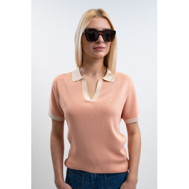 Harcour Damen-Poloshirt Peach