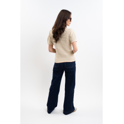 Polo Harcour Pony Damen Leinen Beige