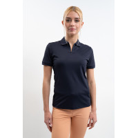 Technisches Polo Harcour Popsy Damen Marine Marineblau Technisches Polo Harcour Popsy Damen Marine Marineblau