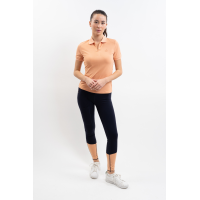 Technisches Polo Harcour Popsy Damen Aprikose Orange