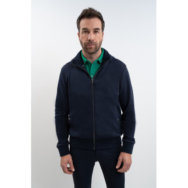 Herrenpullover Harcour Simon Marine Marineblau