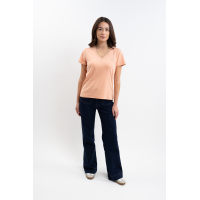 Damen-T-Shirt Harcour Taraza Aprikose Orange