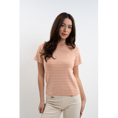 T-Shirt Harcour Tzimi Damen Aprikose / Leinen Orange