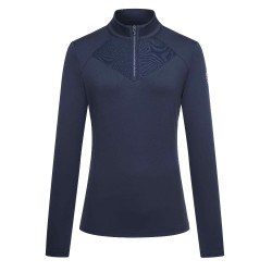 Polo aus Tech Imperial Riding Gaby Marine Marineblau
