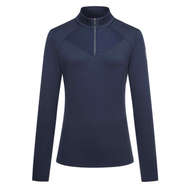 Polo aus Tech Imperial Riding Gaby Marine Marineblau