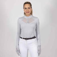 Polo aus Tech Imperial Riding Gaby Kristall Blau