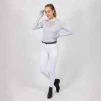 Polo aus Tech Imperial Riding Gaby Kristall Blau