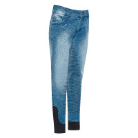Reitleggings Imperial Riding Donny Kinder Hellblauer Denim