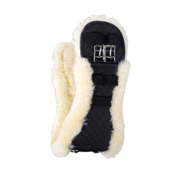 Dressurgurt mit Lammfell unterlegt Horze Harleigh Dressurgurt mit Lammfell unterlegt Horze Harleigh
