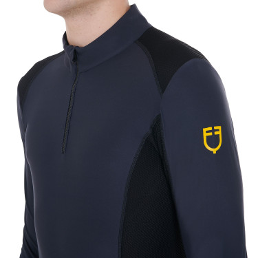 Trainingspolo eng anliegend langarm Herren Equestro Trainingspolo eng anliegend langarm Herren Equestro