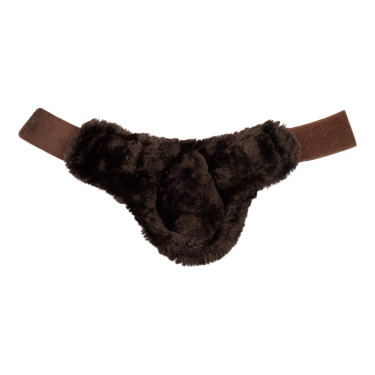 Gamaschen Spider Man mit Kunstfell Equestro Braun