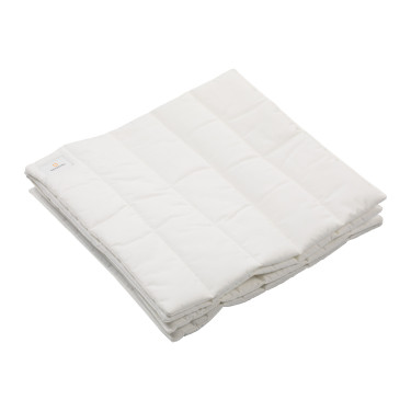 Kleine Baumwoll-Unterbandagen 4er-Set Equestro Weiß Weiß