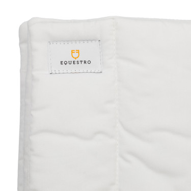 Kleine Baumwoll-Unterbandagen 4er-Set Equestro Weiß Weiß