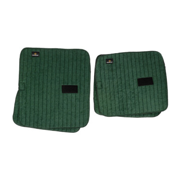 Schwamm-Unterbandagen im 4er-Set Equestro Jägergrün Gr&amp;amp;amp;uuml;n