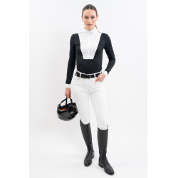 Turnierpolo Harcour Coco Damen Schwarz