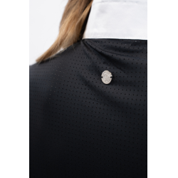 Turnierpolo Harcour Coco Damen Schwarz