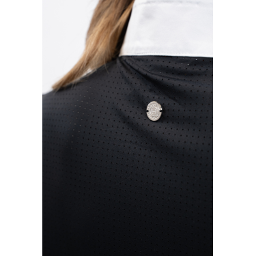 Turnierpolo Harcour Coco Damen Schwarz