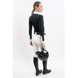 Turnierpolo Harcour Coco Damen Schwarz