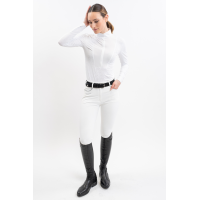 Turnierpolo Harcour Coco Damen Stahlblau
