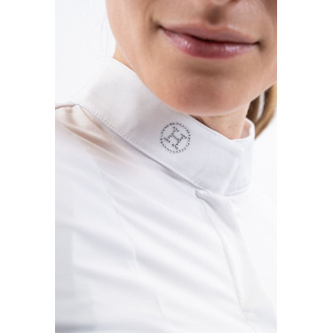 Turnierpolo Harcour Stella Damen Weiß Wei&amp;amp;amp;amp;amp;szlig;