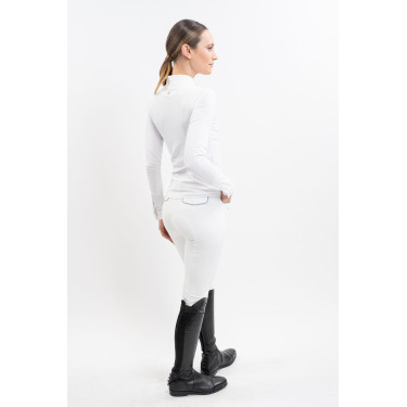 Turnierpolo Harcour Stella Damen Weiß Wei&amp;amp;amp;amp;amp;szlig;