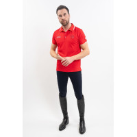 Polo Harcour Dranse Herren Swiss Equestrian Friends Rot