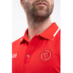 Polo Harcour Dranse Herren Swiss Equestrian Friends Rot