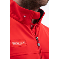 Harcour Menthue Unisex-Jacke Swiss Equestrian Friends Rot