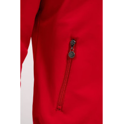 Harcour Menthue Unisex-Jacke Swiss Equestrian Friends Rot